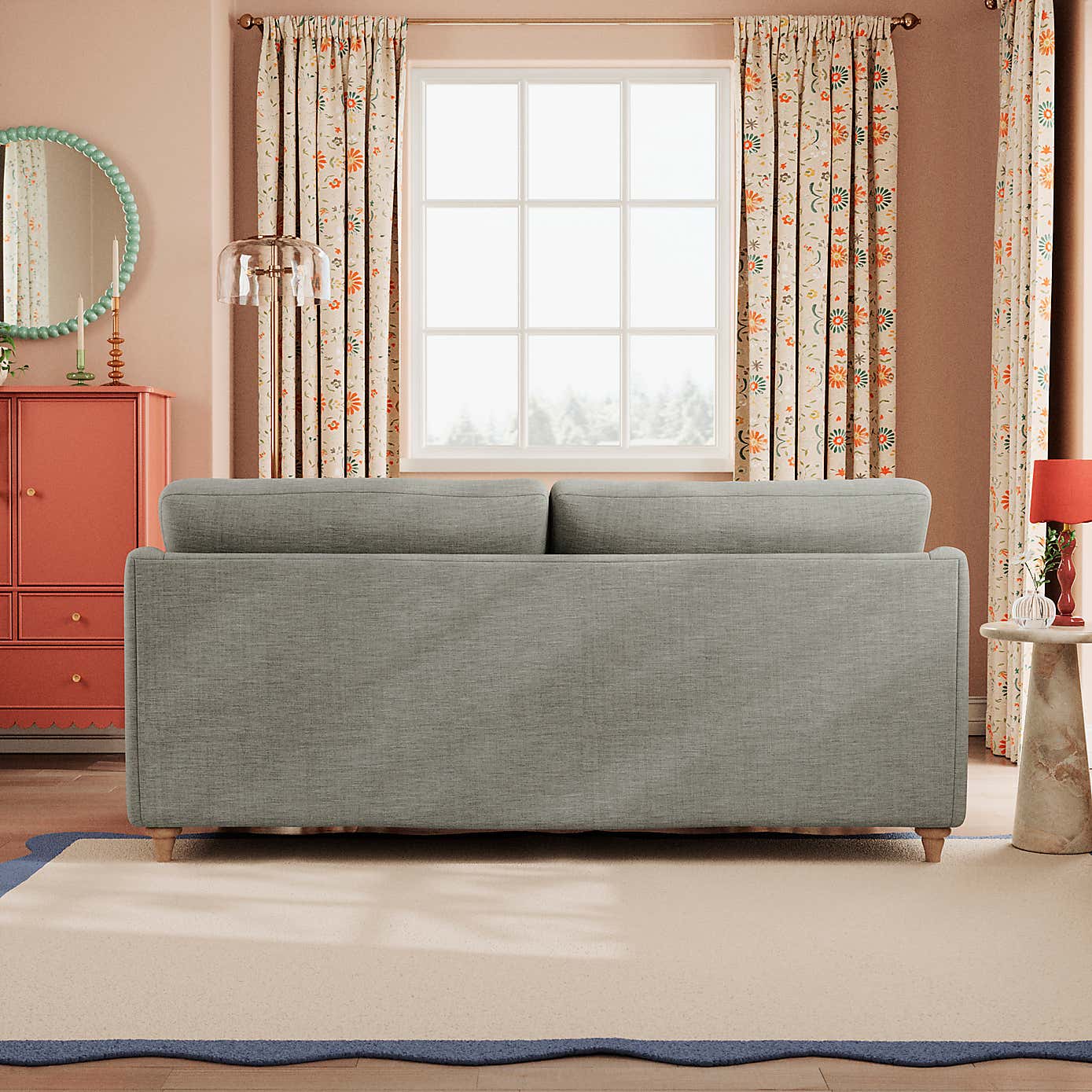 Slub Faux Linen Fabric Sample