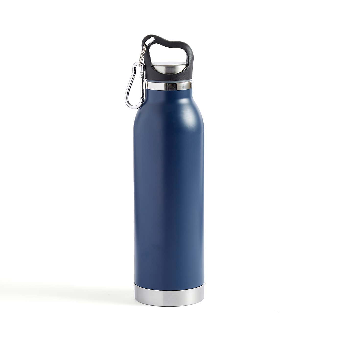 Carabiner Navy Bottle 600ml