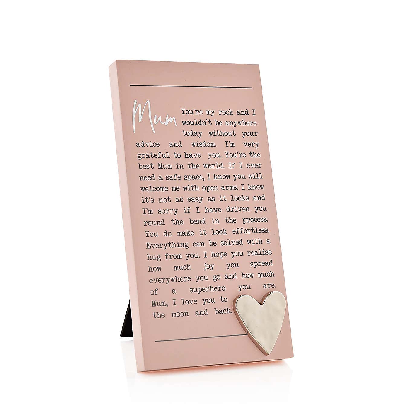 Mum Moments Plaque