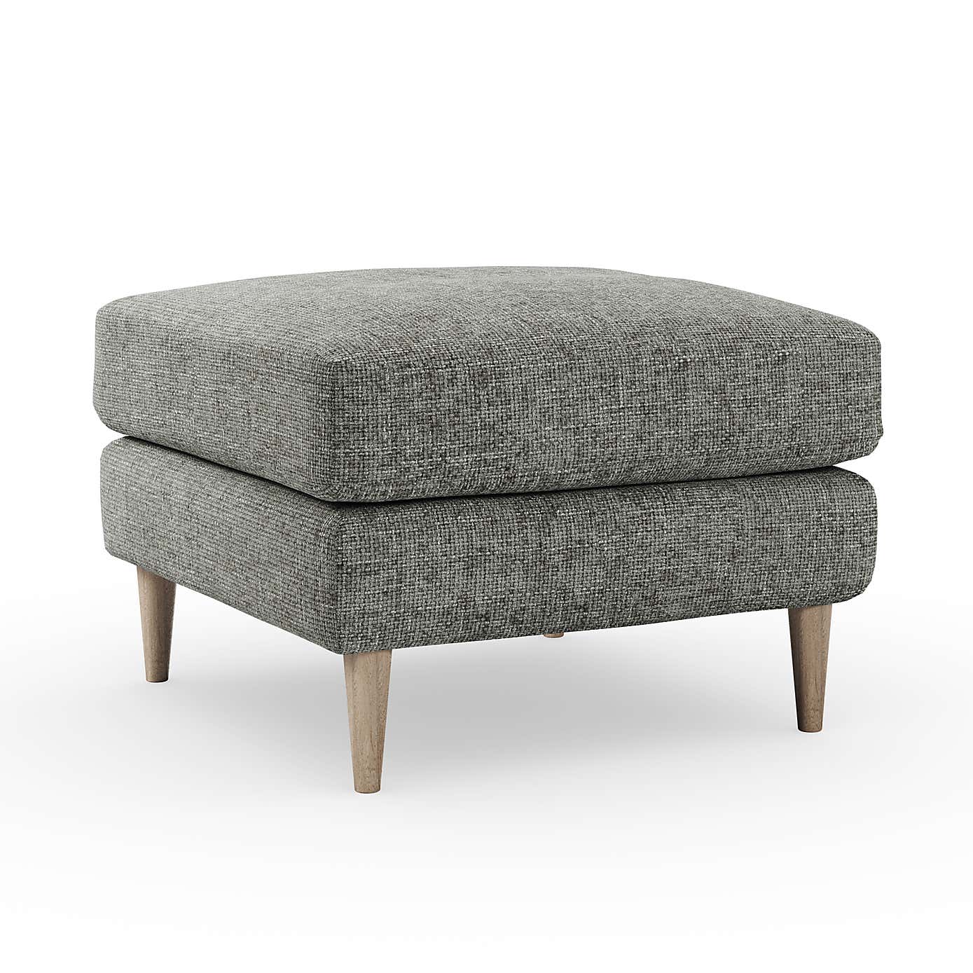 Sven Chunky Chenille Footstool