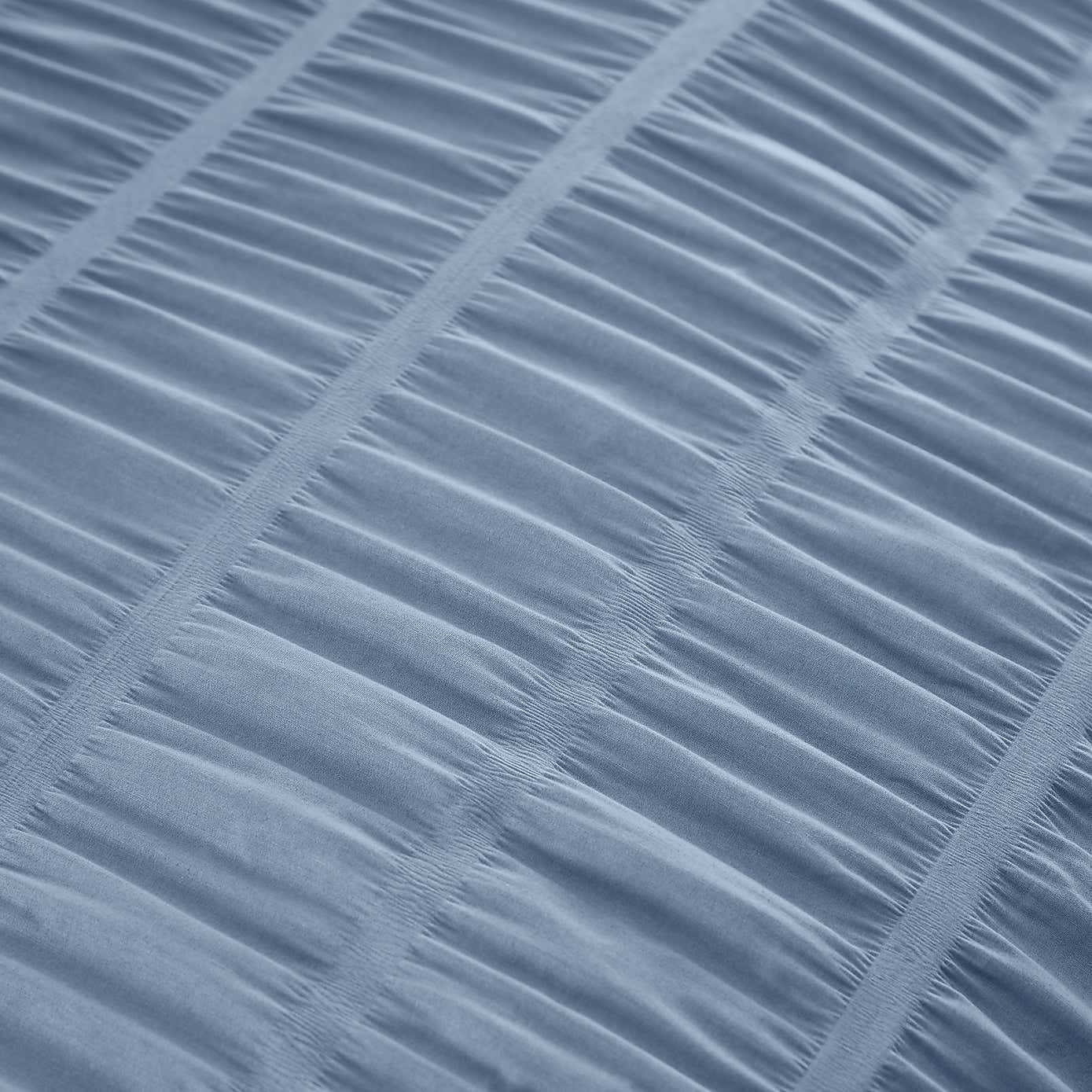 Catherine Lansfield Seersucker Duvet Cover Set