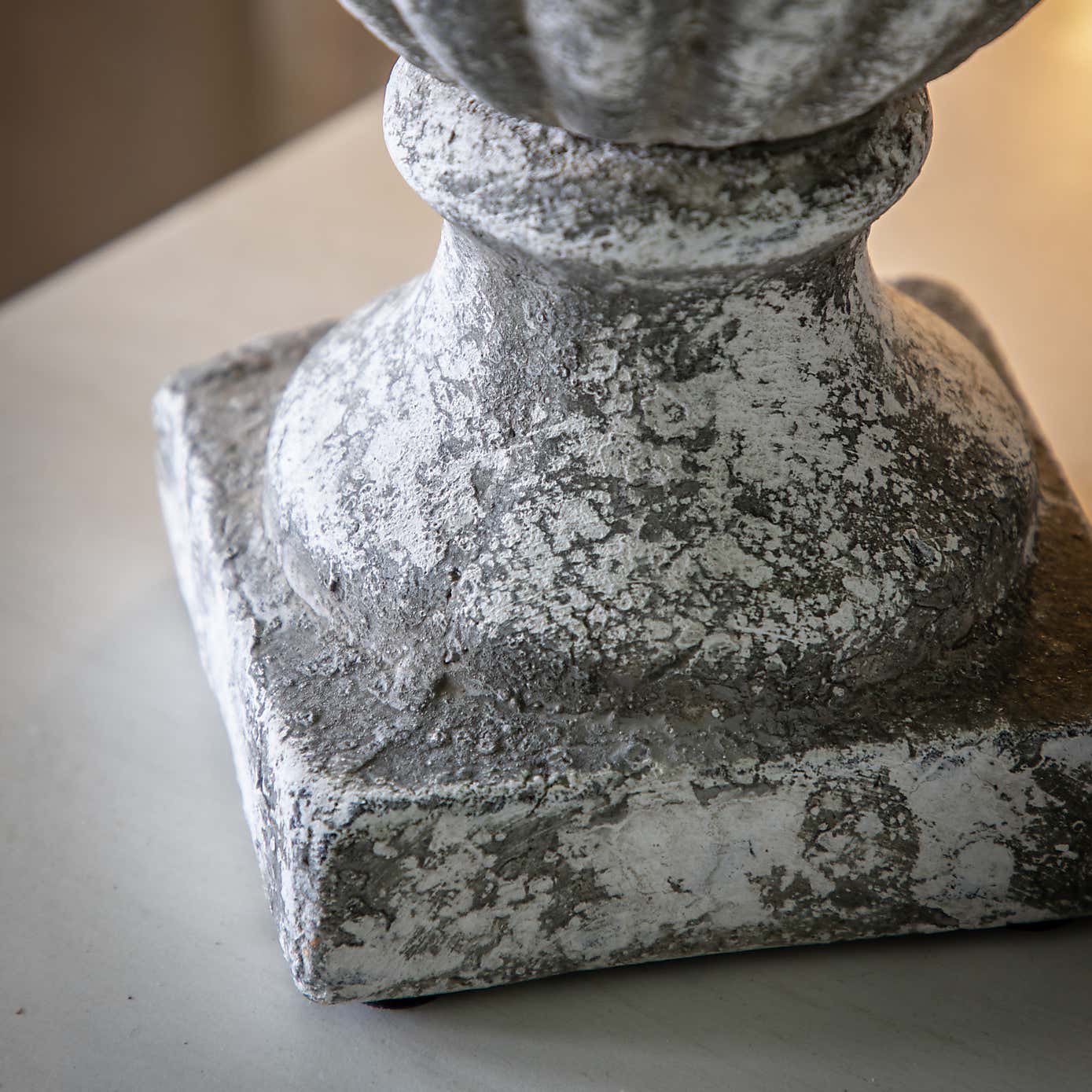 Aged Sowton Urn Plant Pot