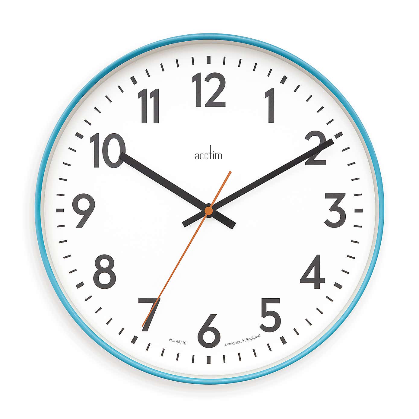 Acctim Hugo Modern Bright Wall Clock 30cm