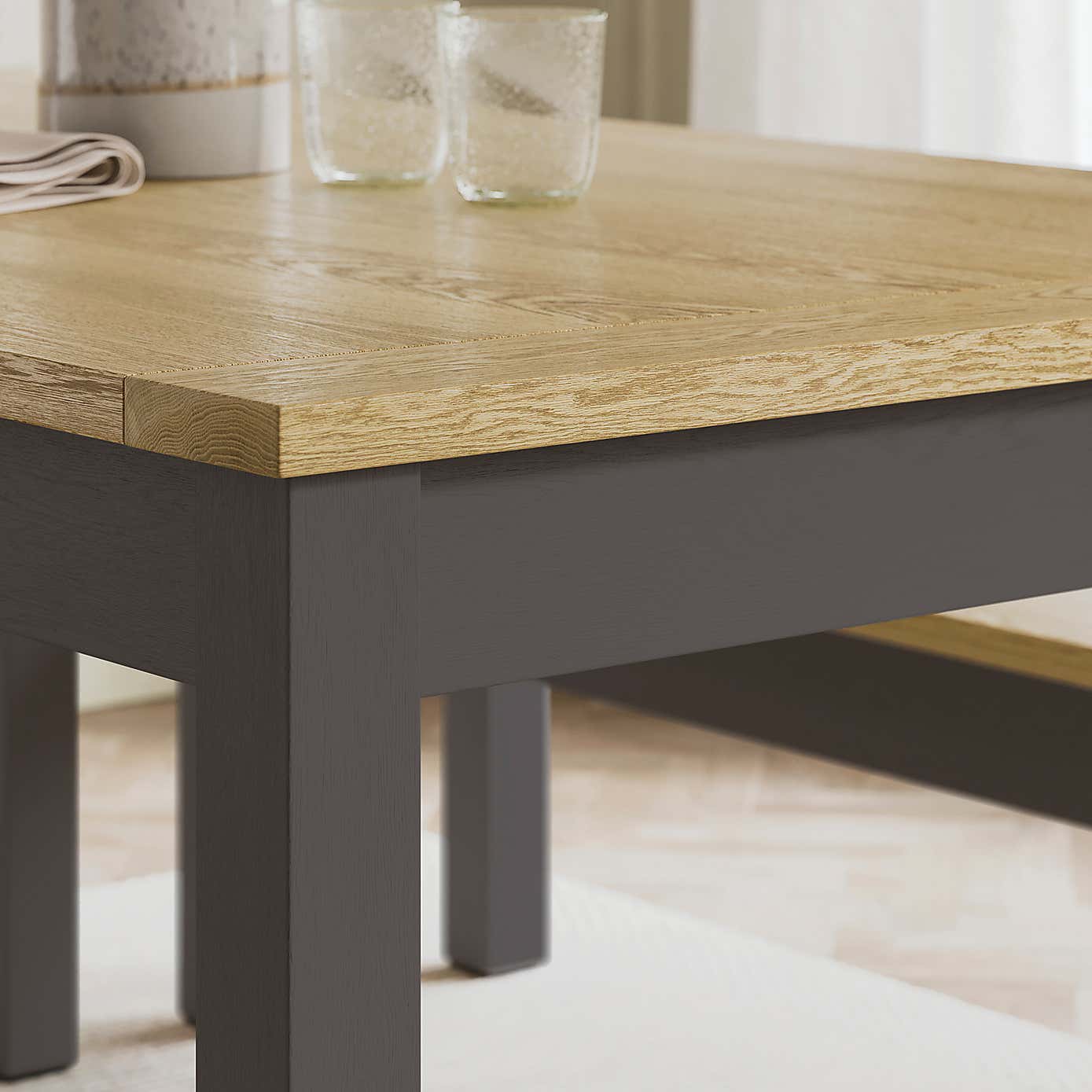 Olney 6 Seater Dining Table and Bench Set