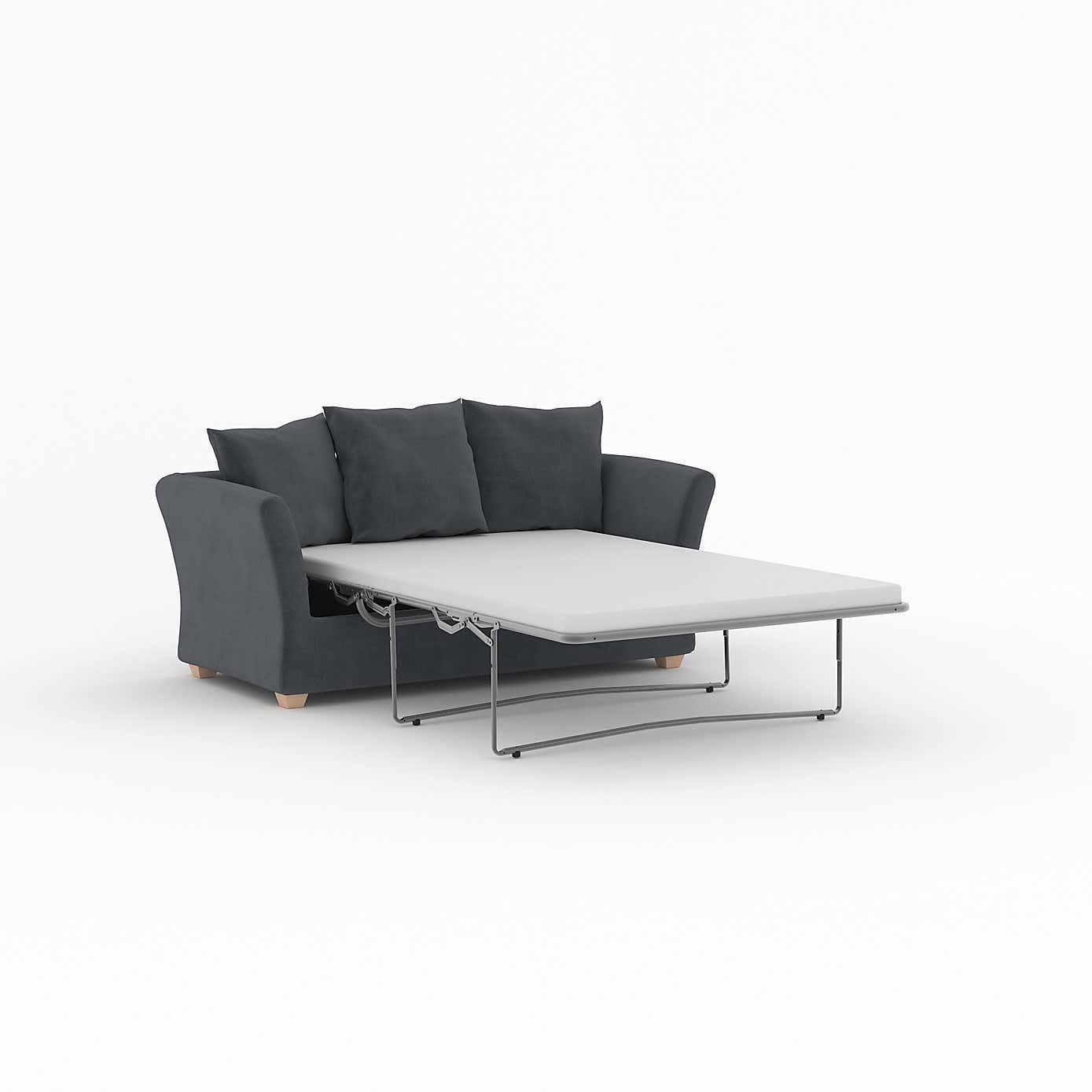 Emmett Velvet 2 Seater Double Sofa Bed