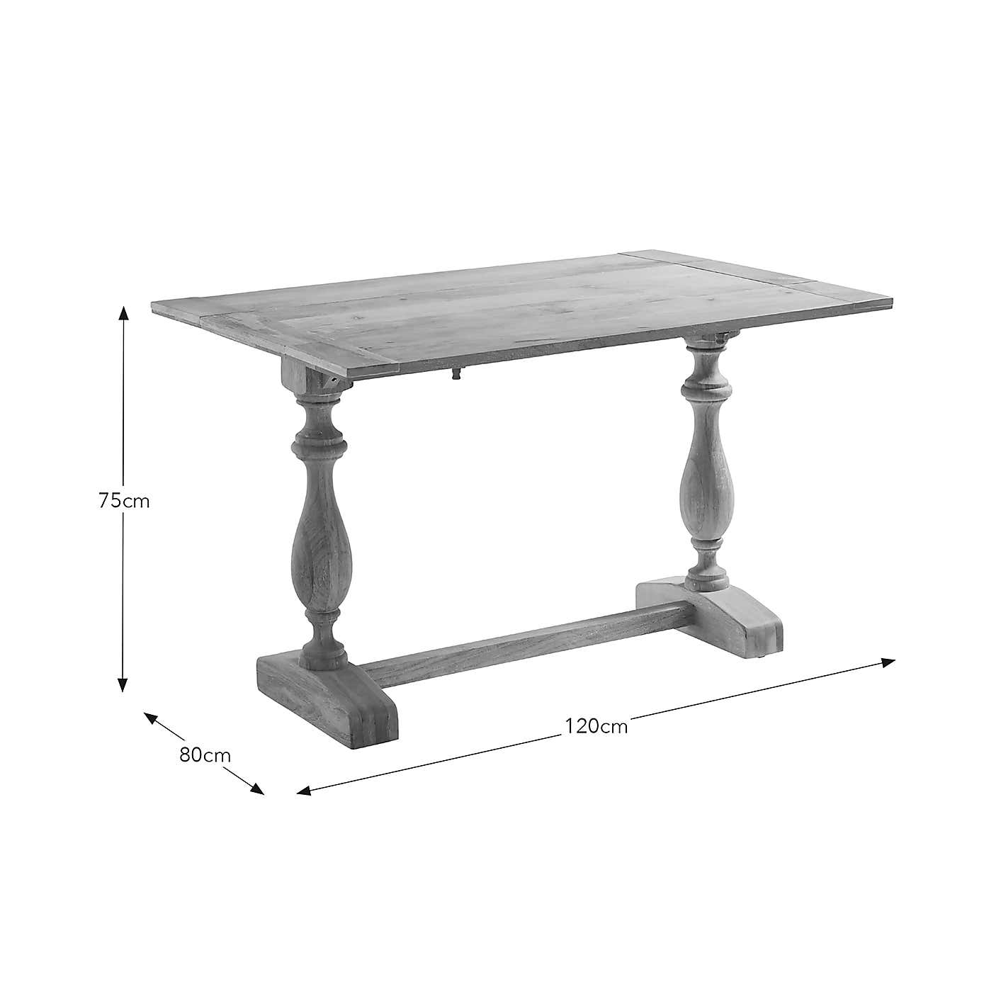 Bridget 4 Seater Console Dining Table