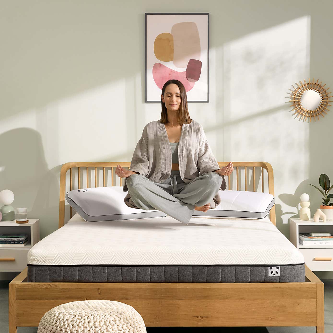 Panda Hybrid Bamboo Mattress