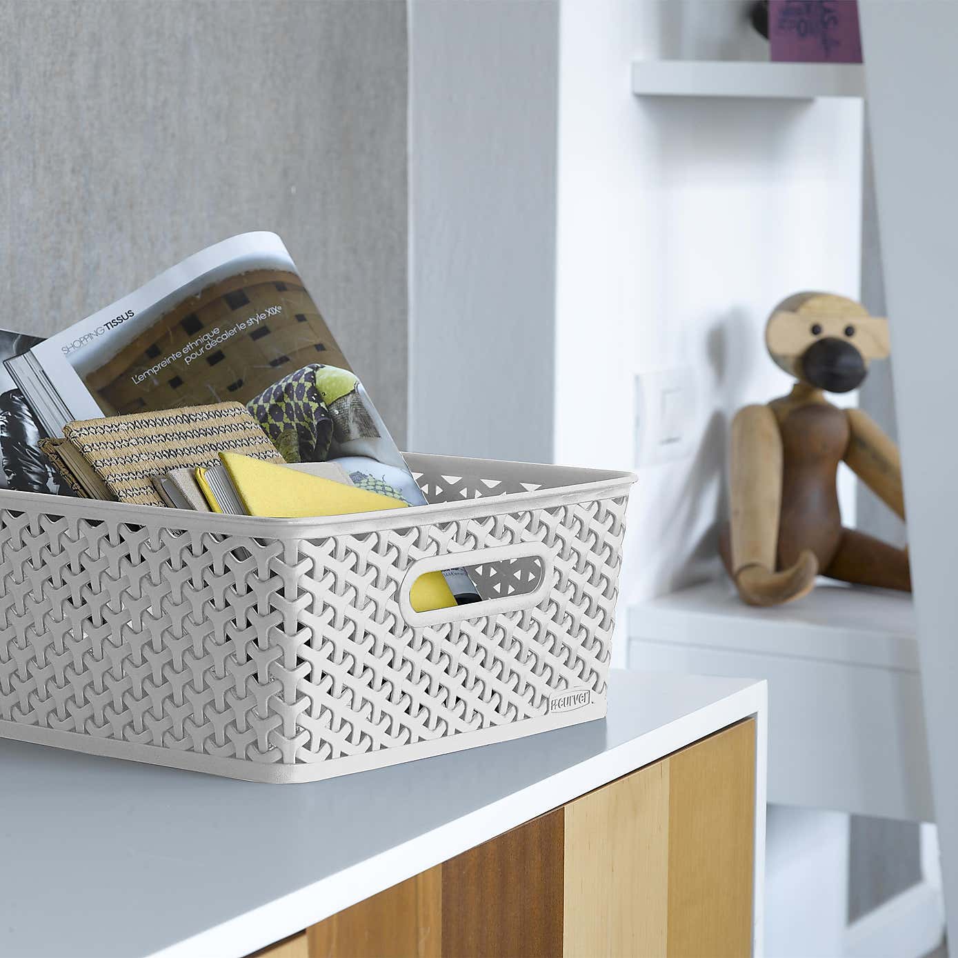 Curver Plastic Storage Basket