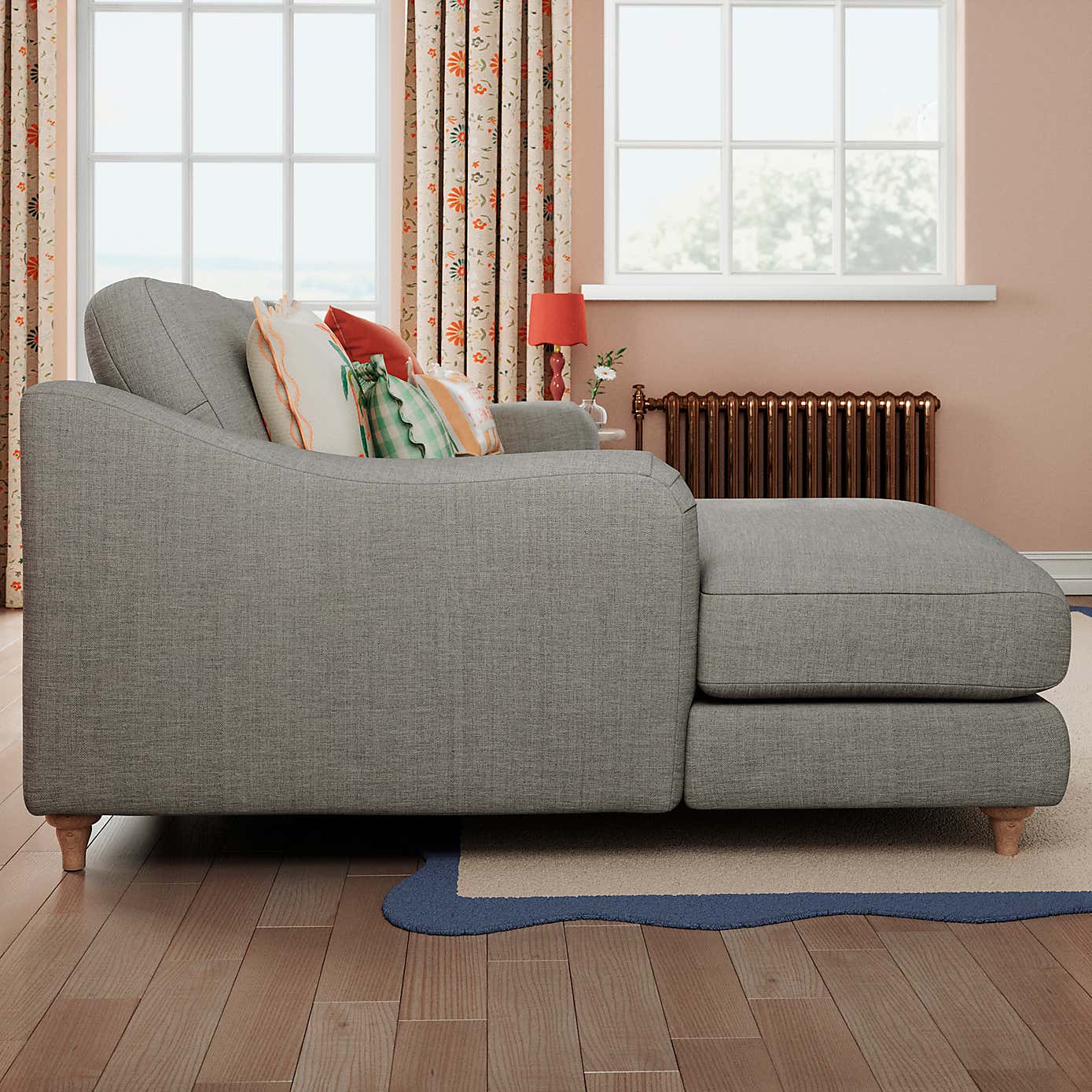 Slub Faux Linen Fabric Sample