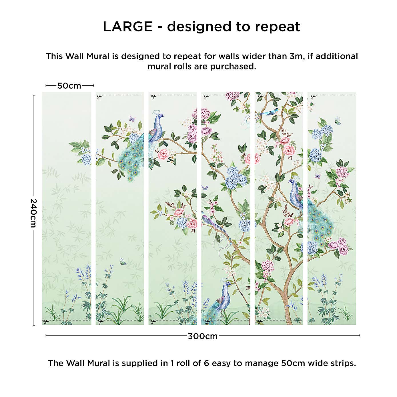 Dorma Love Birds Mural