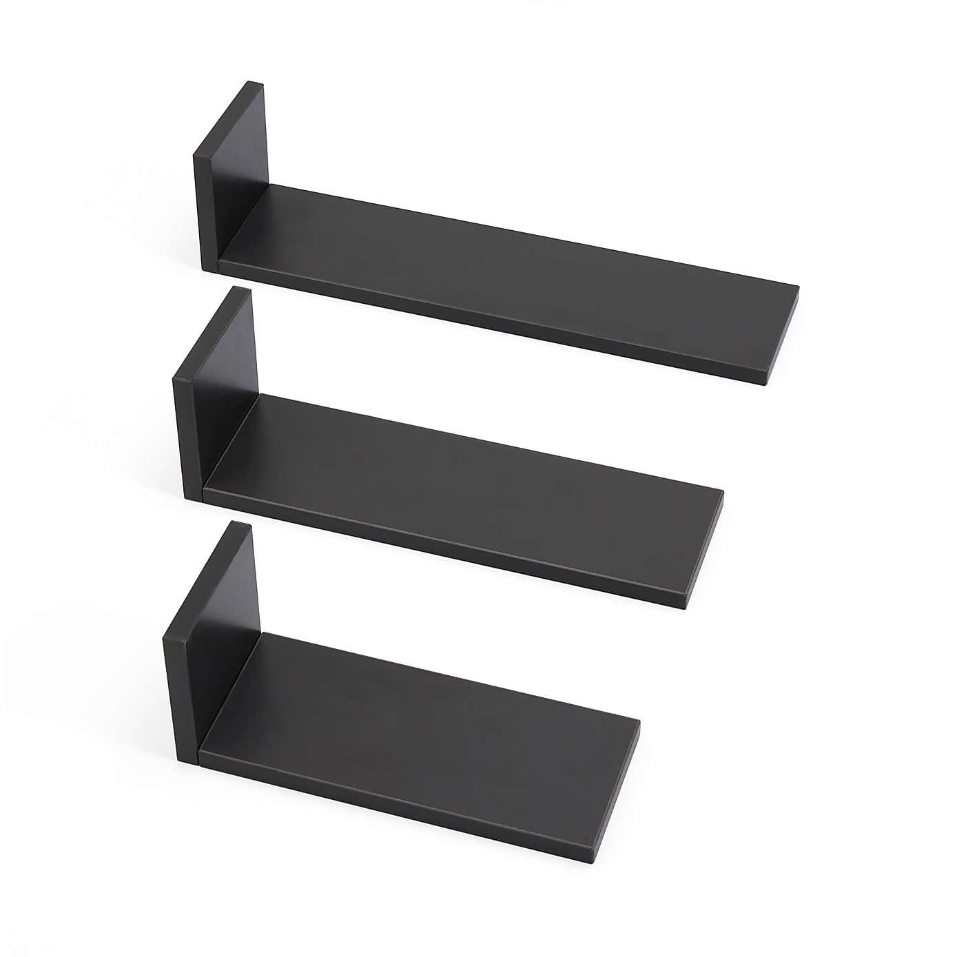 Tutti Bambini Rio Set of Three LShaped Wall Shelves