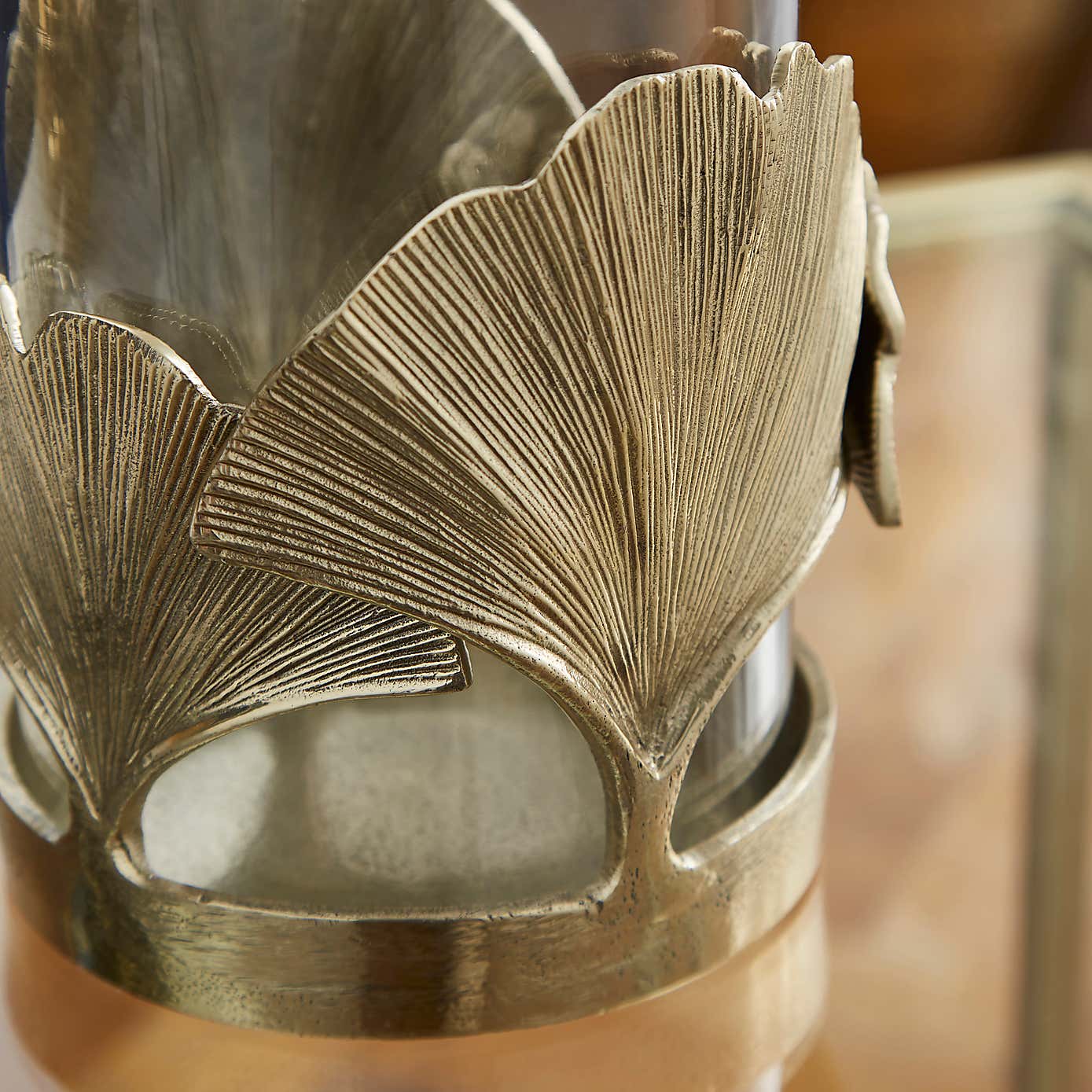 Gingko Hurricane Lantern