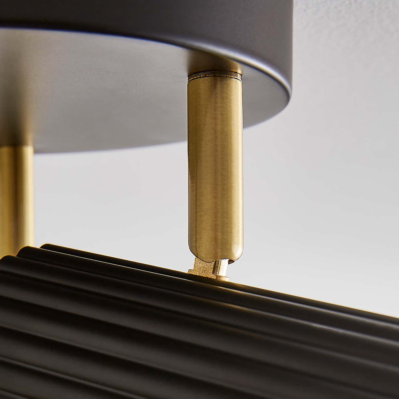 Georgi Industrial Ribbed 3 Light Adjustable Spotlight