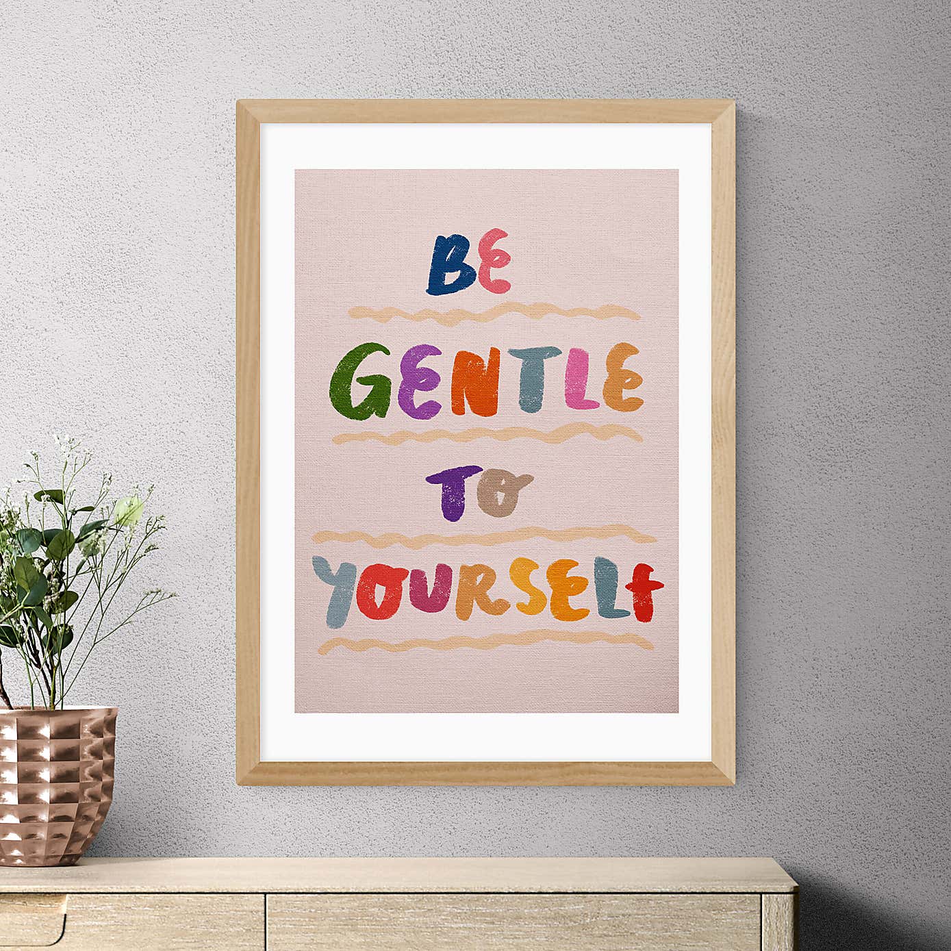 East End Prints Be Gentle to Yourself by Kartika Paramita