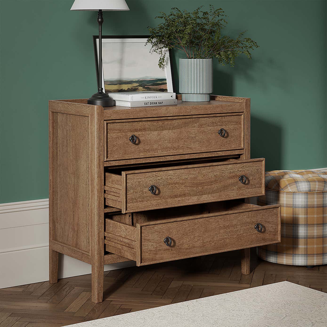 Portland 3 Drawer Chest