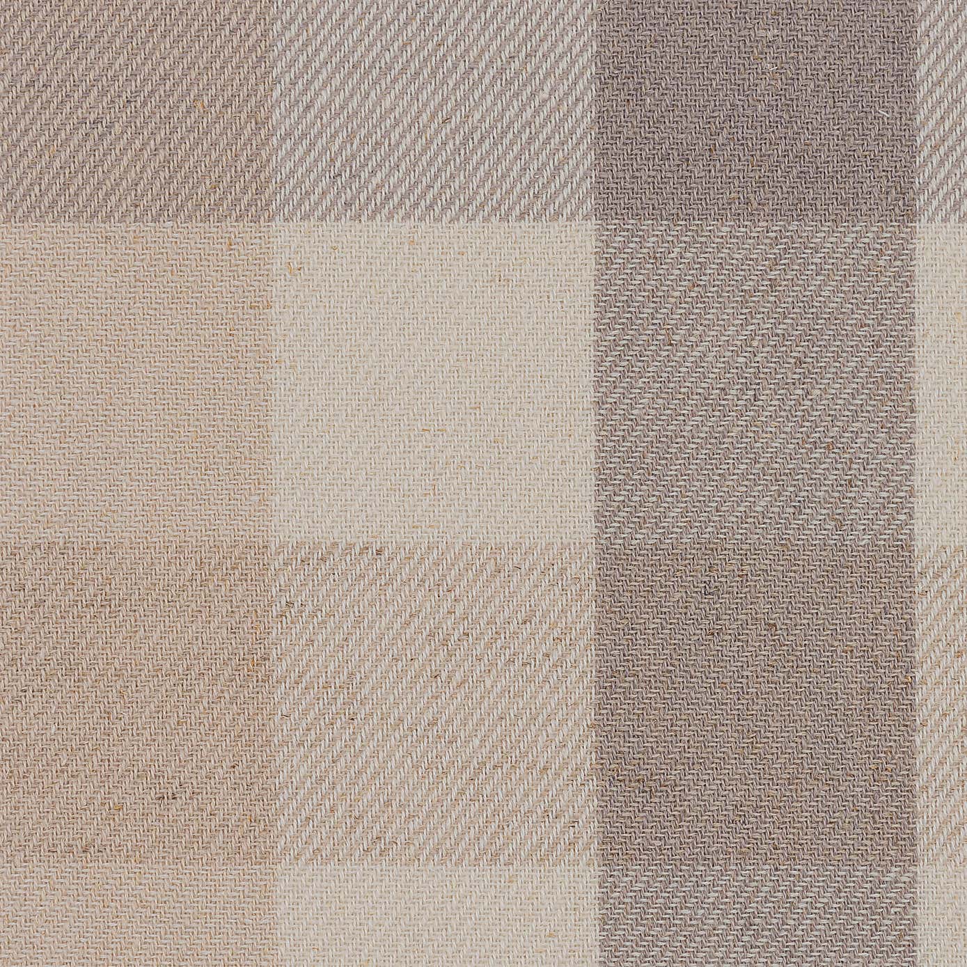 Large Check Roman Blind