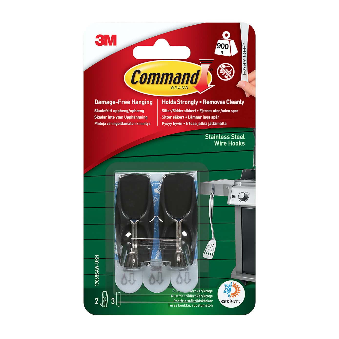 Command Outdoor Wire Hooks