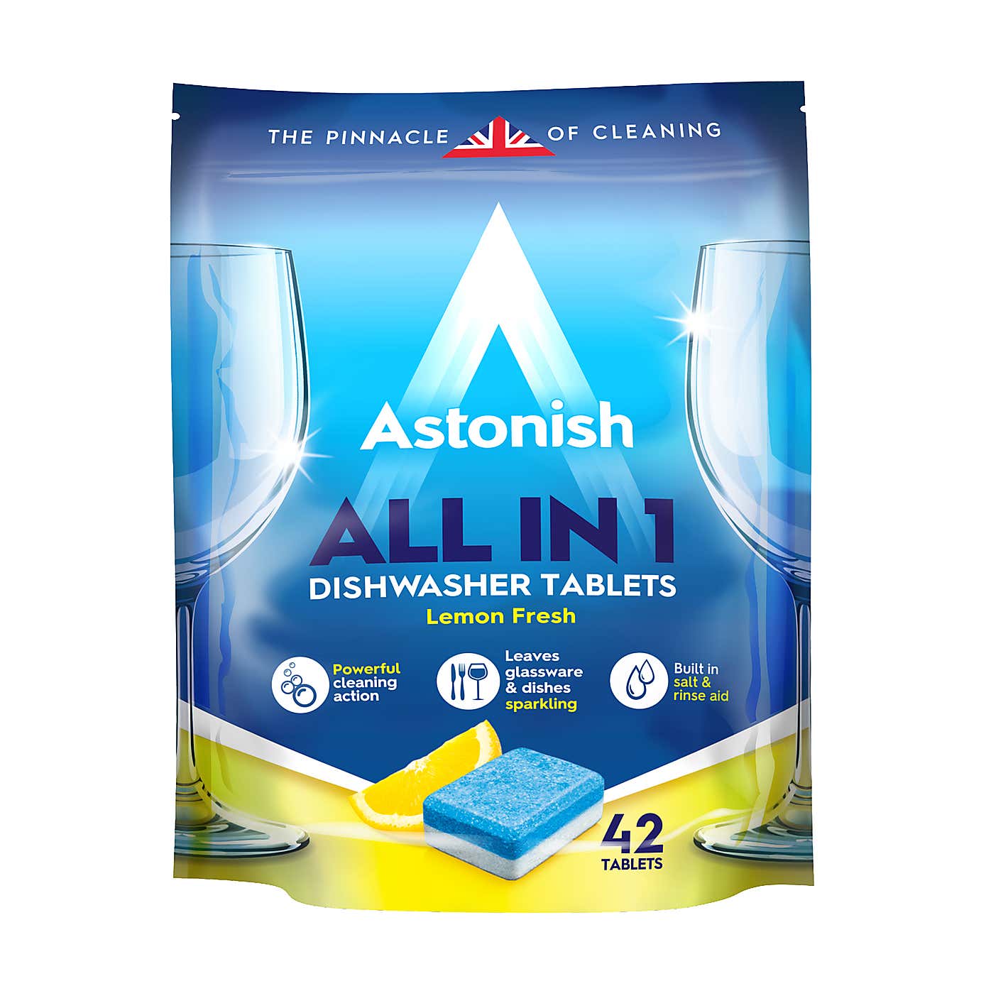 Astonish Pack of 42 Dishwasher Tablets