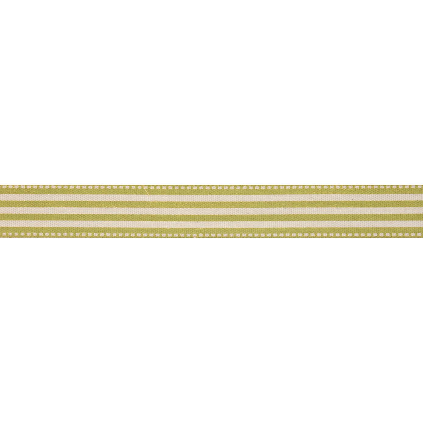 Bowtique Green Stripe Ribbon
