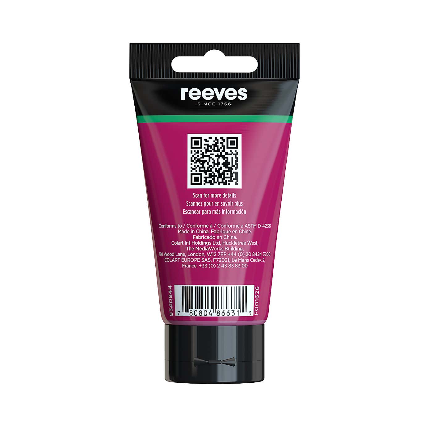 Reeves Acrylic Paint 75ml