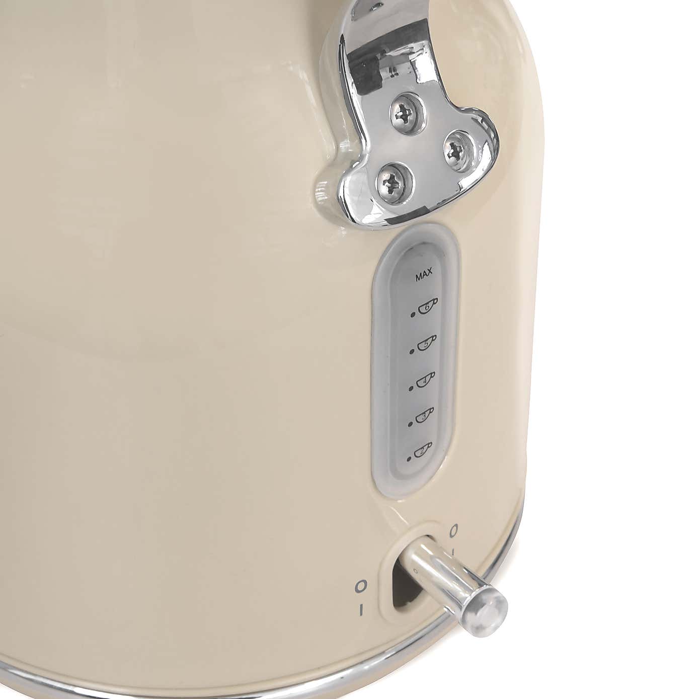 Retro 1.7L 3kW Cream Jug Kettle
