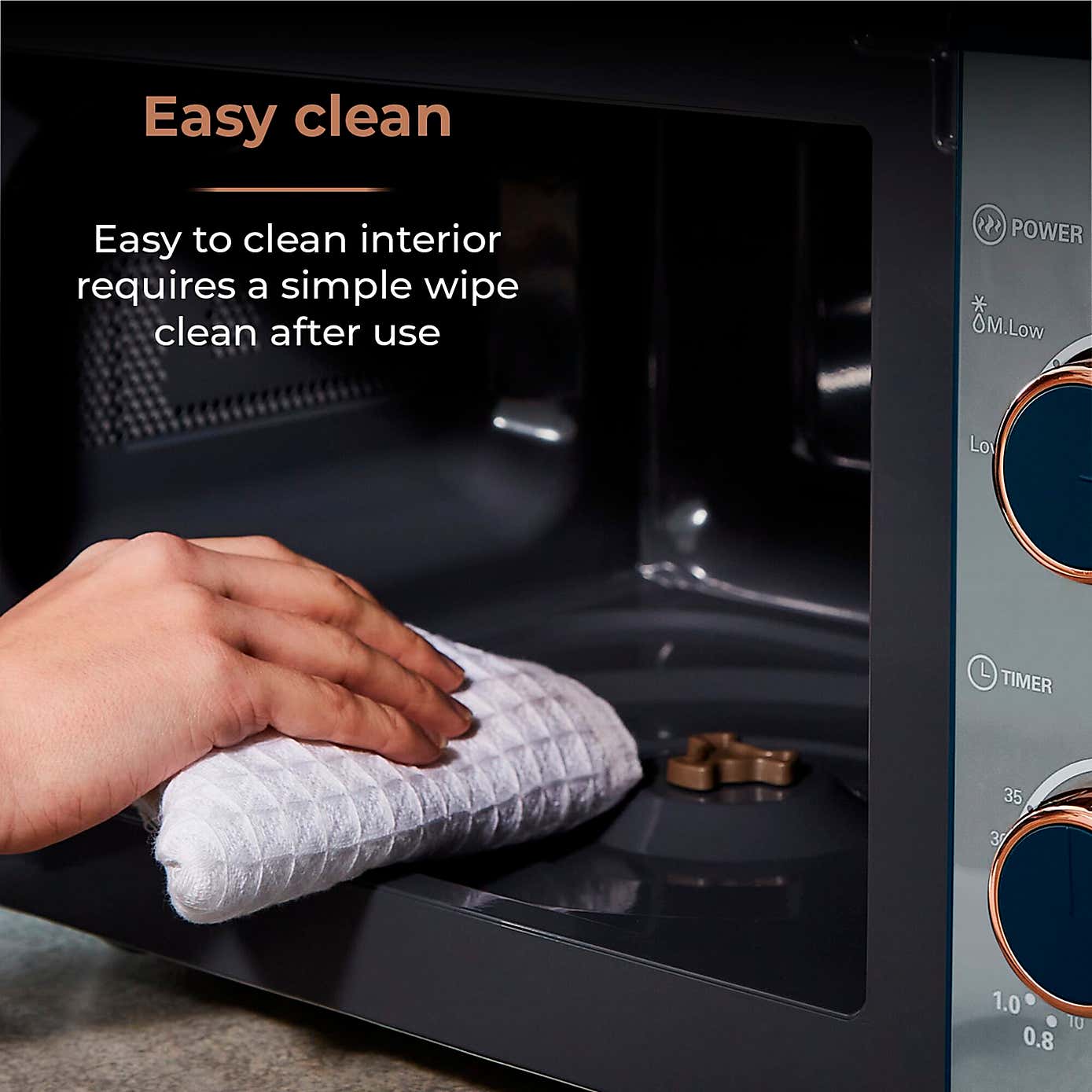 TOWER Cavaletto 20L Manual Microwave