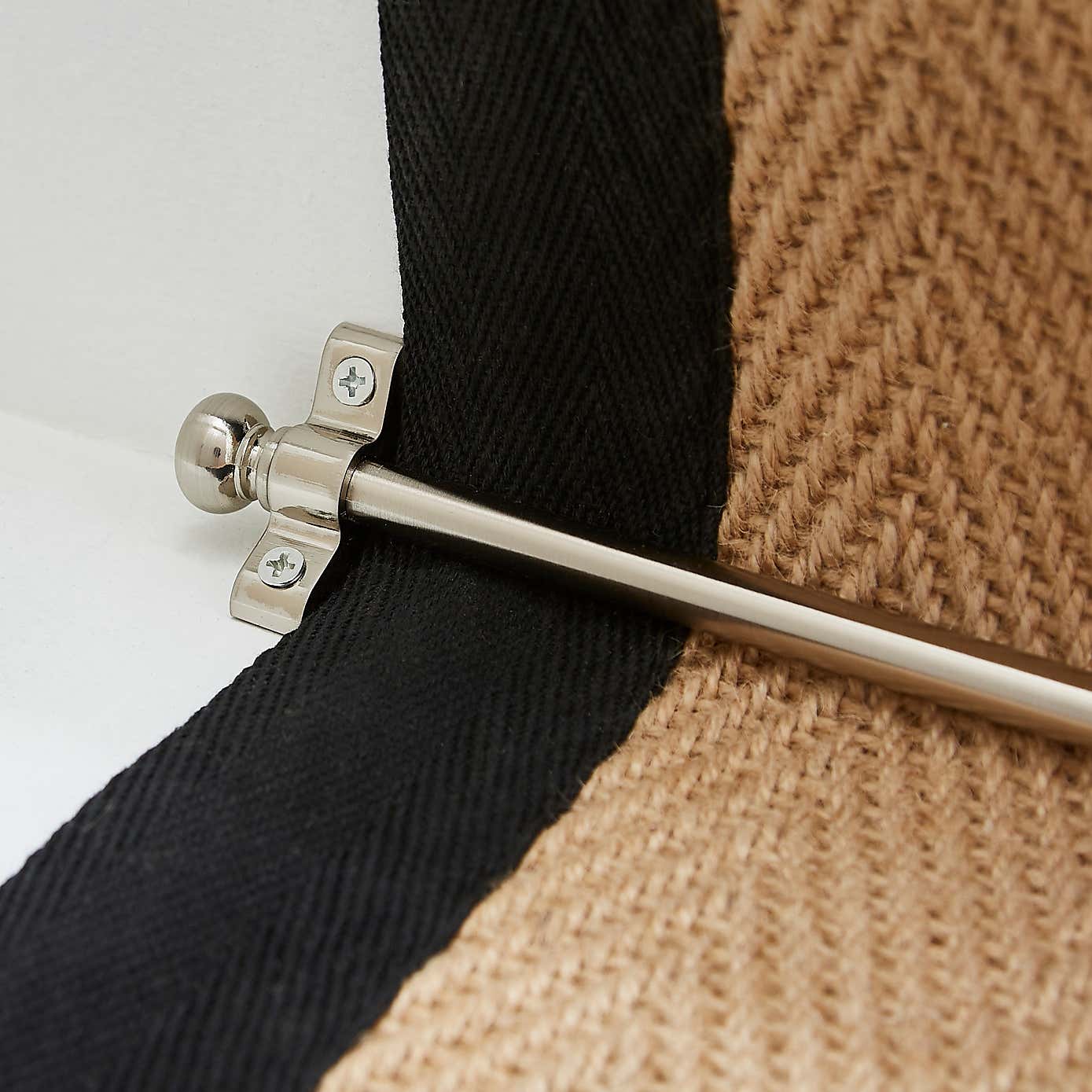 Polished Brass Stair Rod Ball Finials