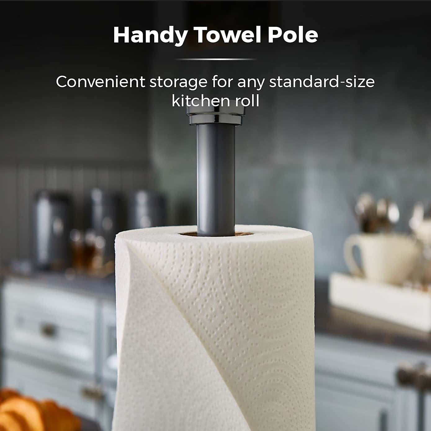 Tower Belle Mug Tree and Kitchen Roll Holder Set