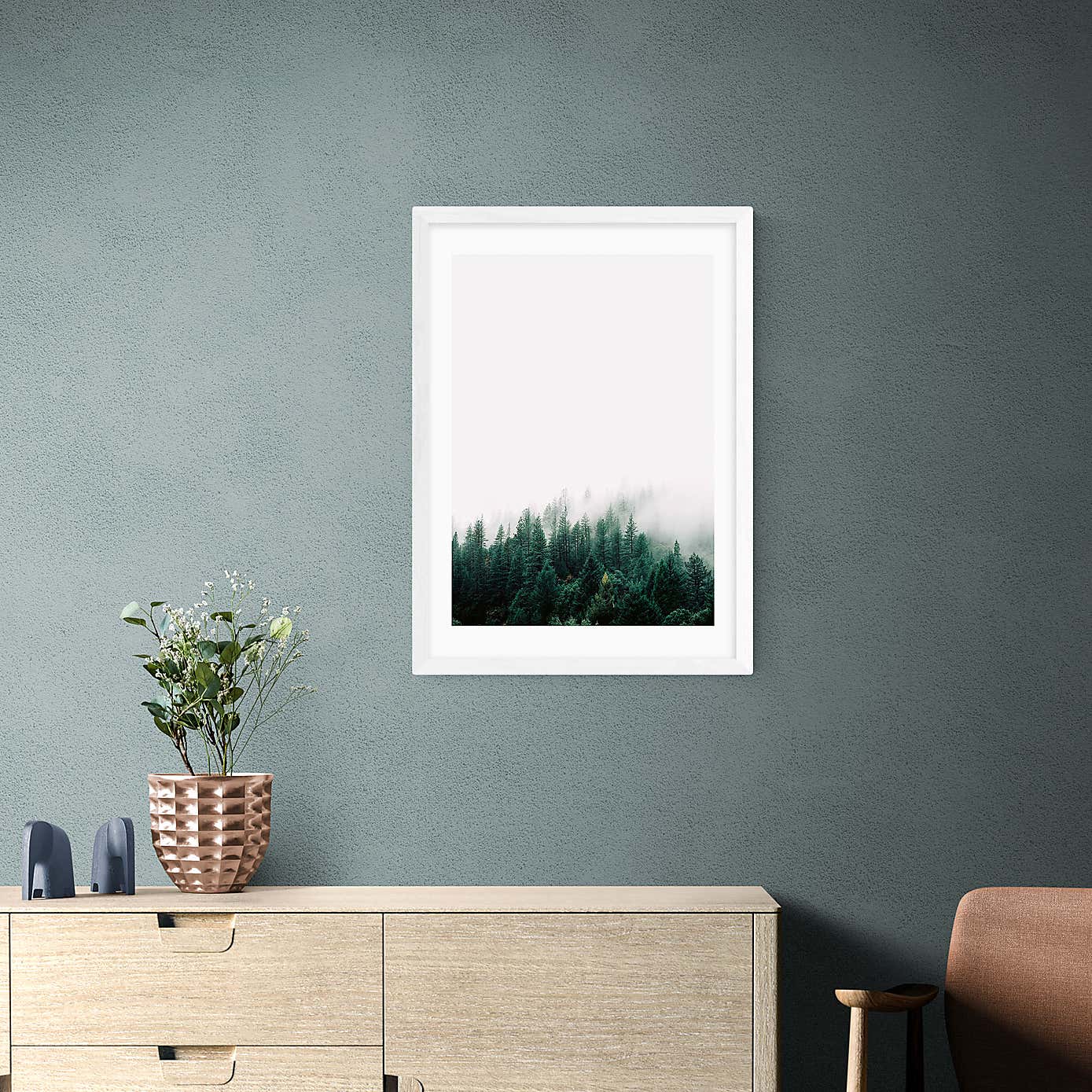 East End Prints Forest Mist Print