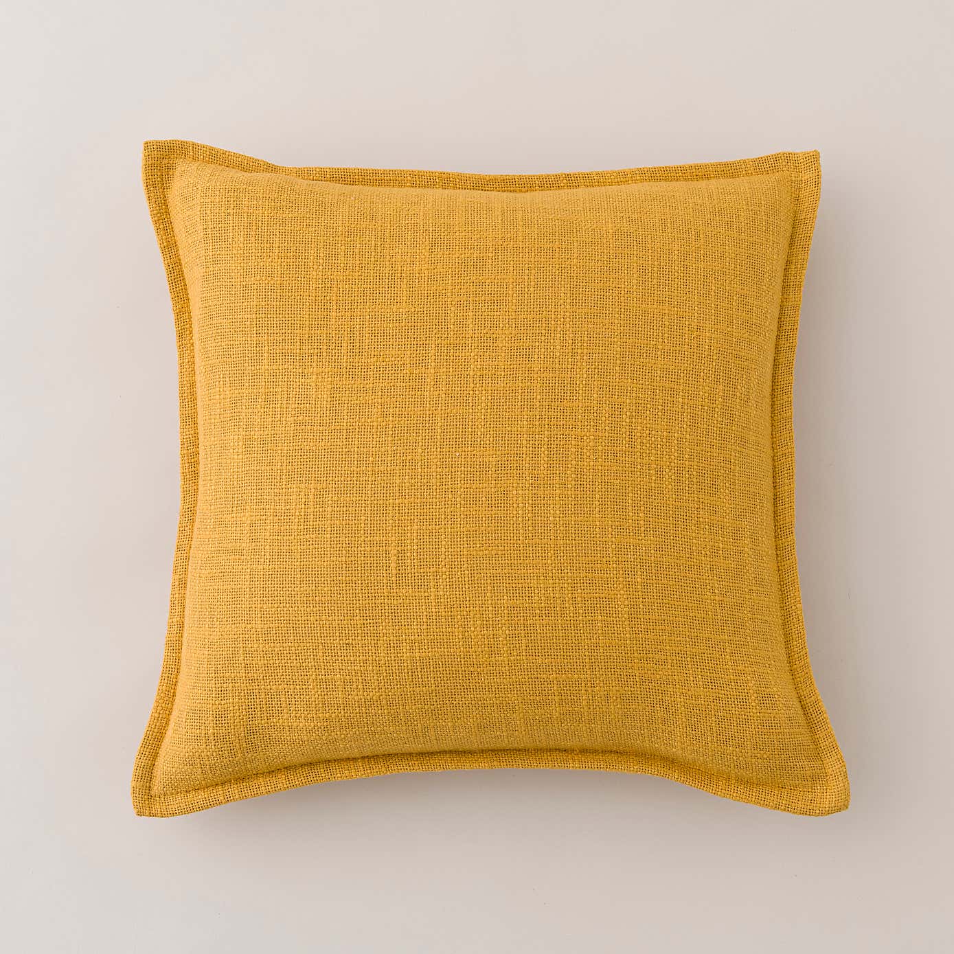 Westcott Cotton Velvet Slub Square Cushion