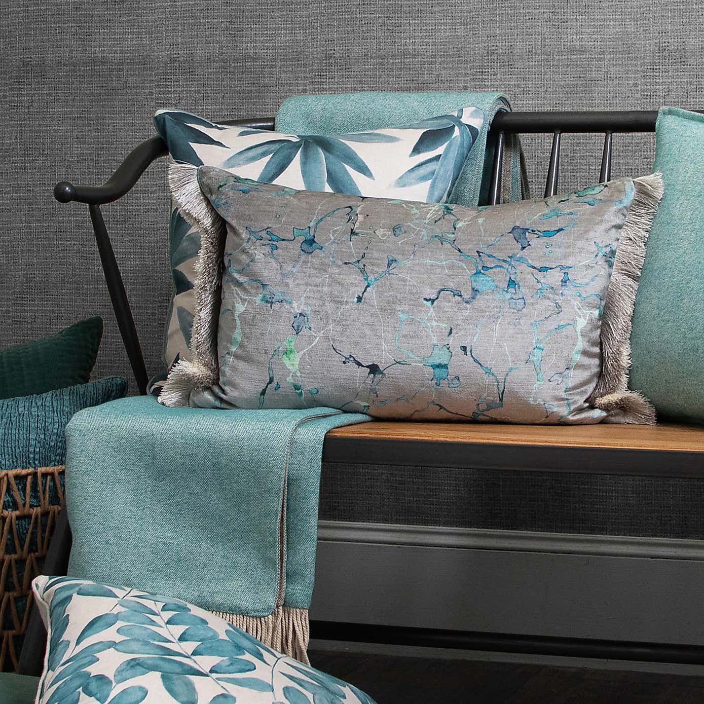 Carrara Cotton Square Cushion