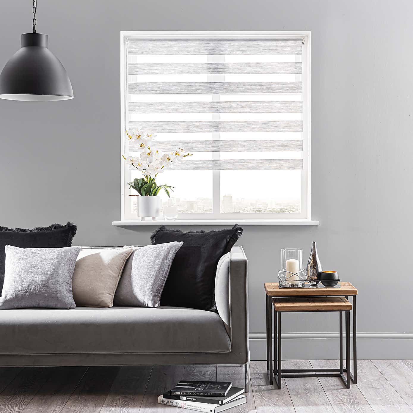 Stria Day and Night Roller Blind