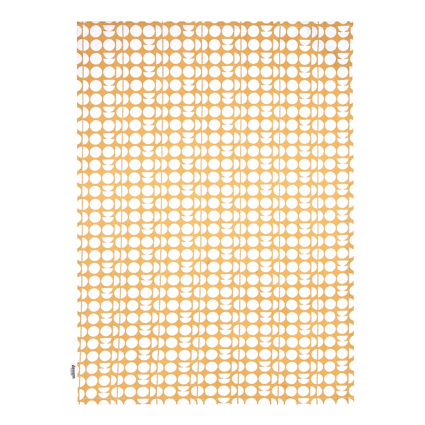 Dexam Retro Spot Set of 2 Cotton Tea Towels Teal