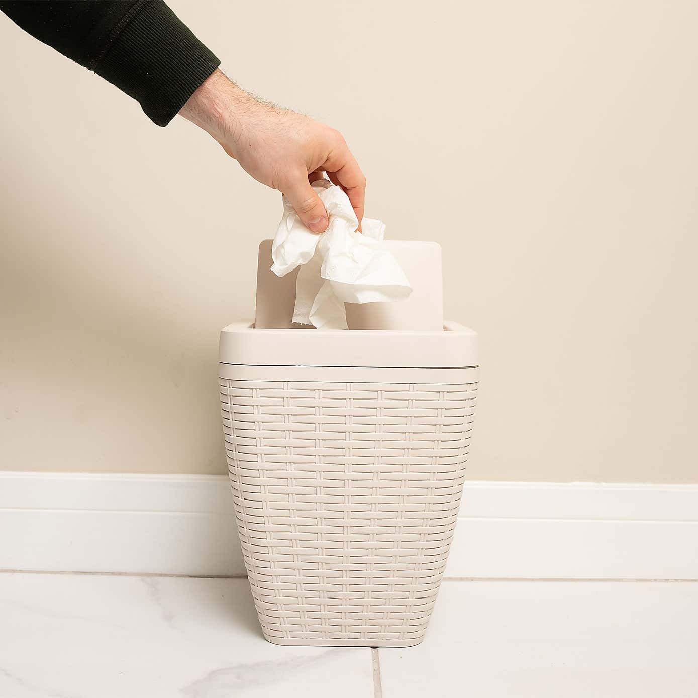 Addis Toilet Brush & Bin Set