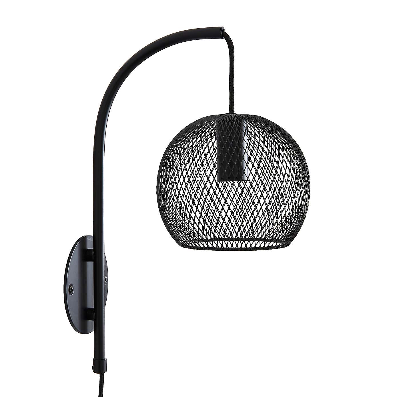 Harrison Easy Fit Plug In Wall Light