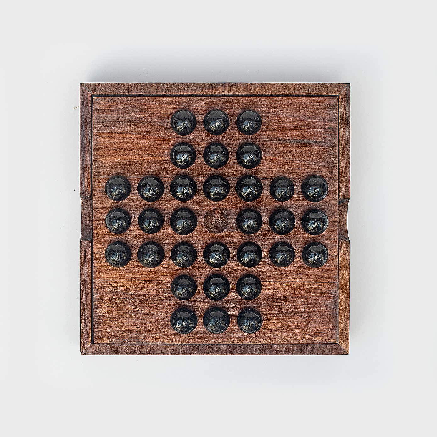 Luckies Wooden Solitaire Game