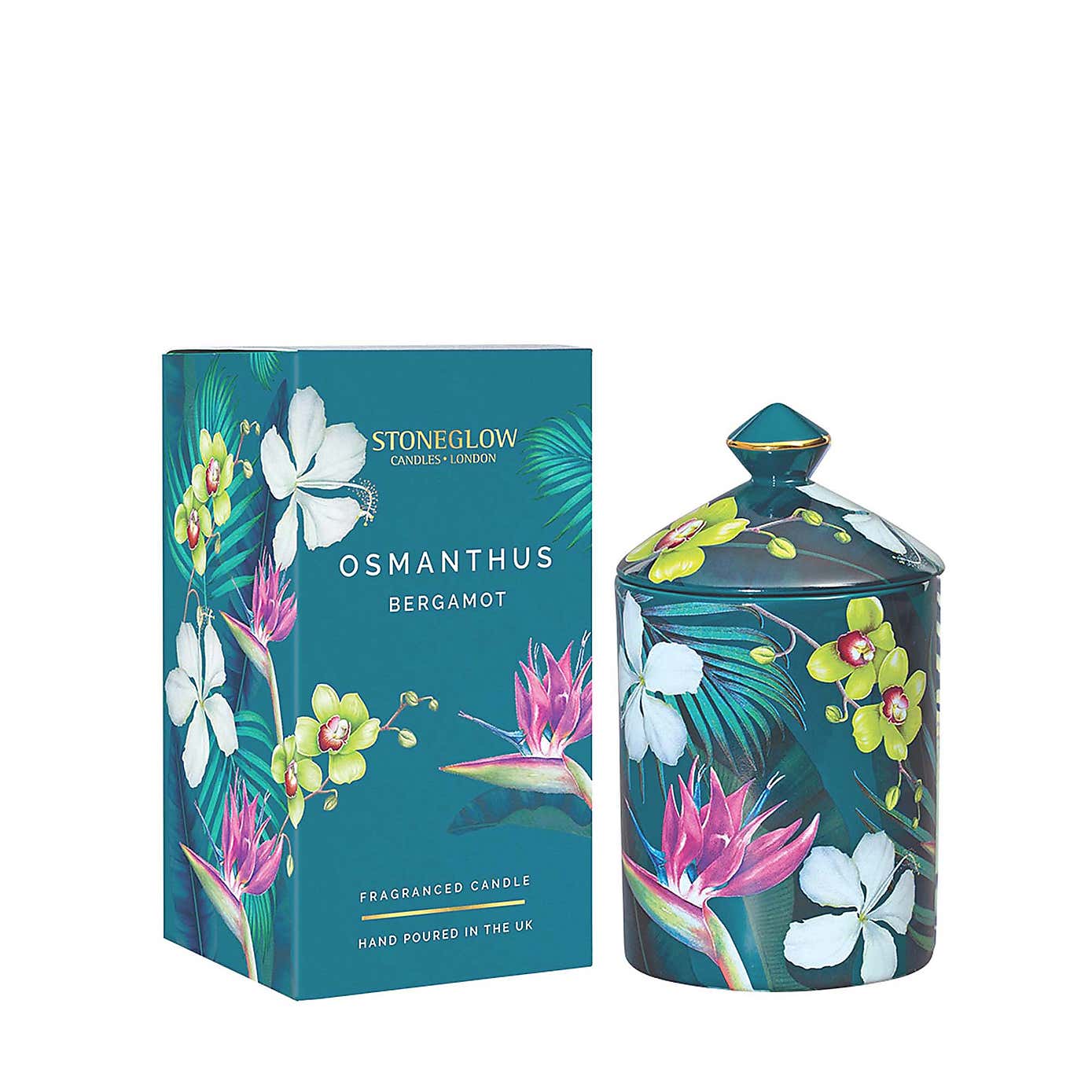 Stoneglow Urban Botanics Osmanthus Bergamot Ceramic Candle