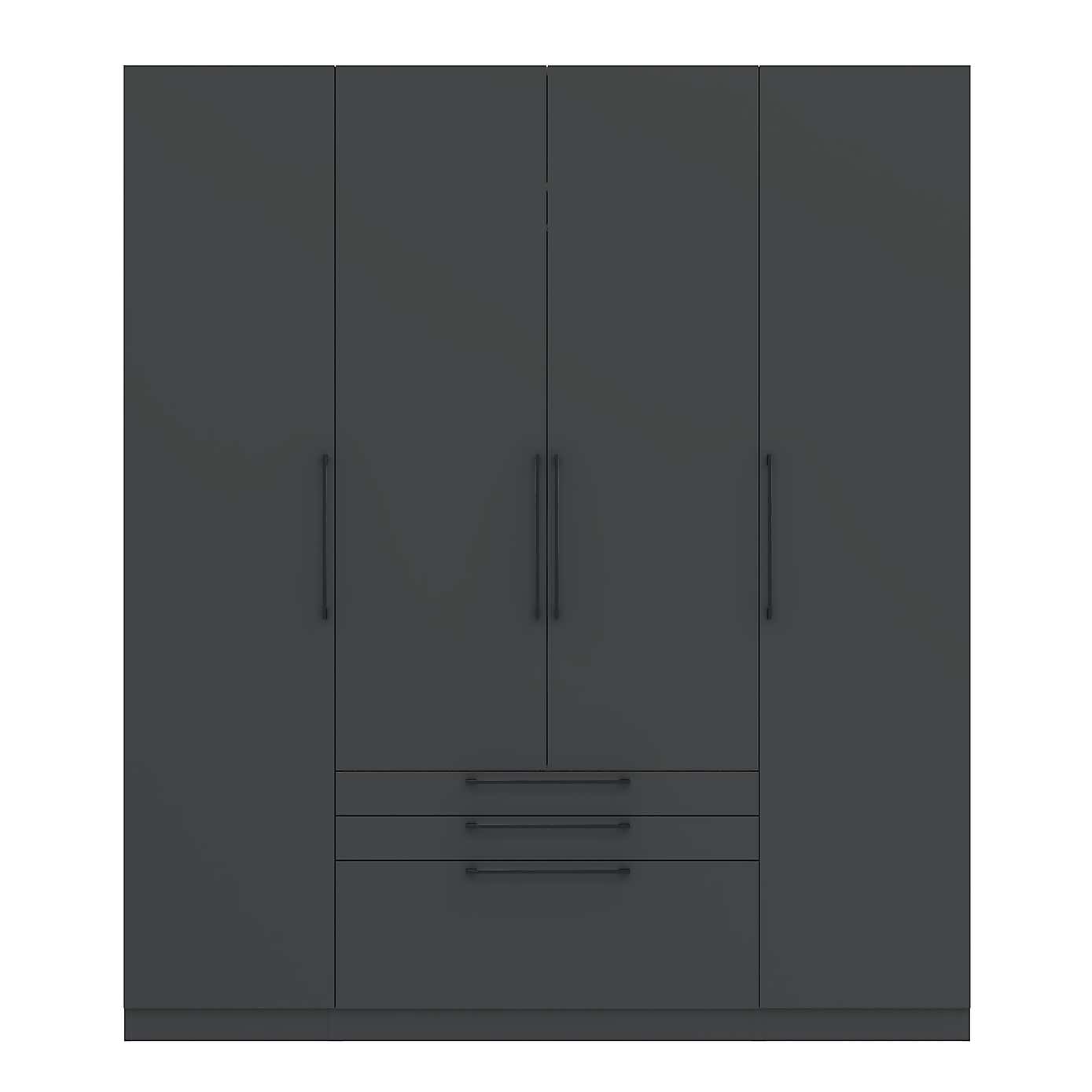 Foster 4 Door 3 Drawer Wardrobe