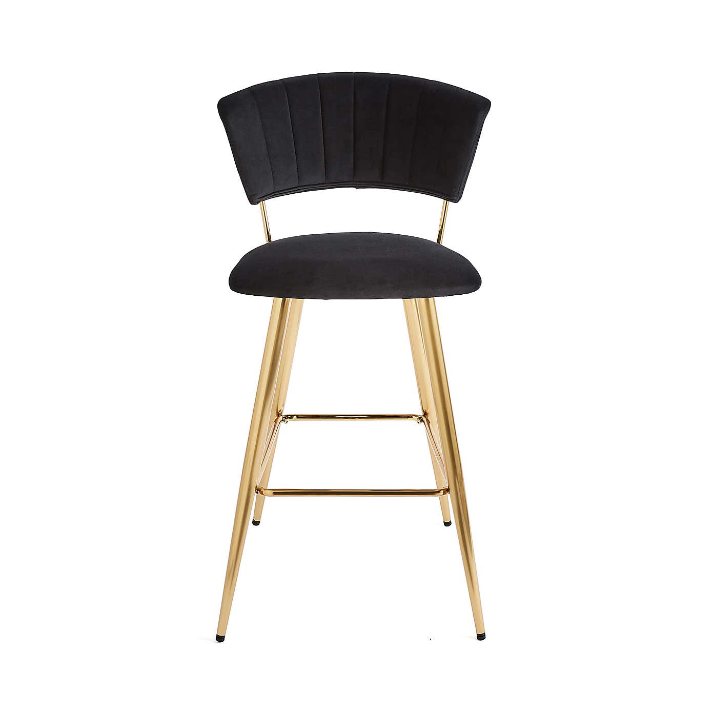 Kendall Velvet Bar Stool