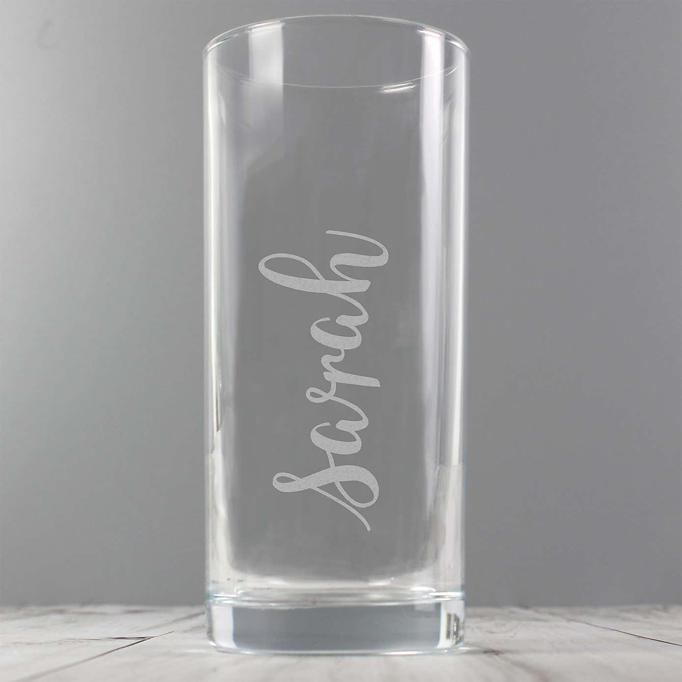 Personalised Engraved Hi Ball Glass