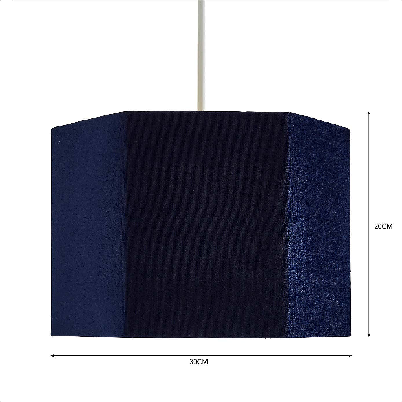 Mona 30cm Hexagonal Shade