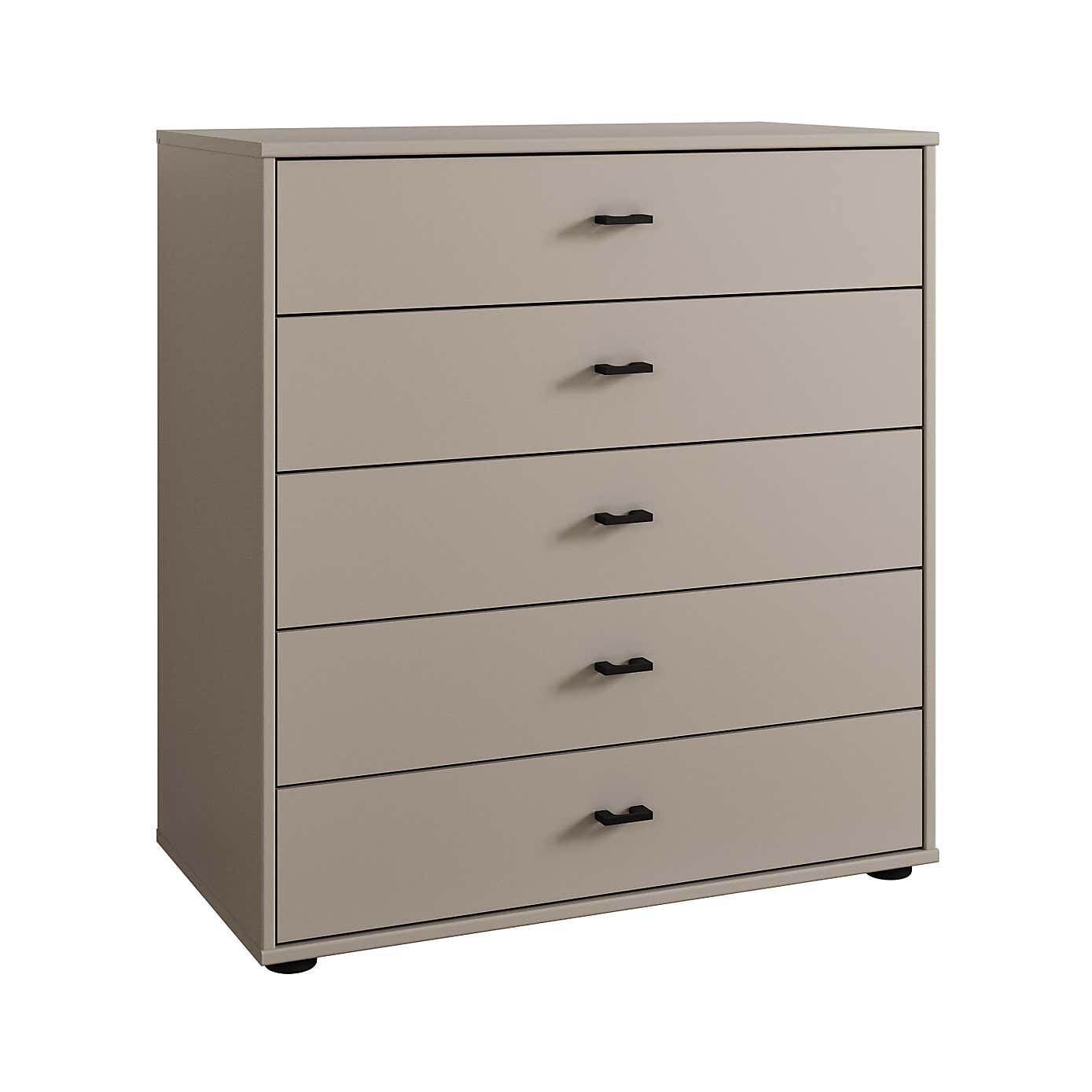 Kahla Matt Large 5 Drawer Chest