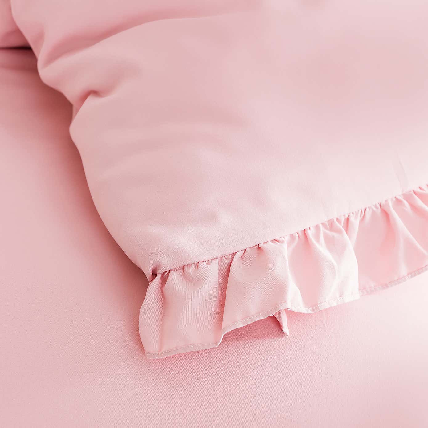 Briona Frilled Edge Duvet Cover & Pillowcase Set