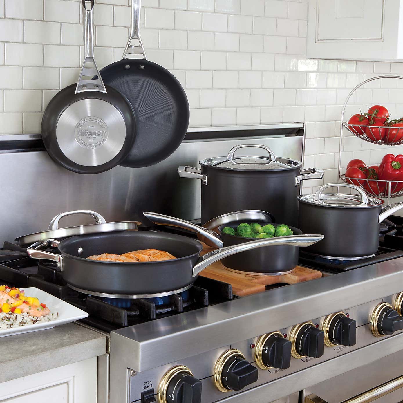 Circulon Infinite Non-Stick Aluminium 5 Piece Pan Set