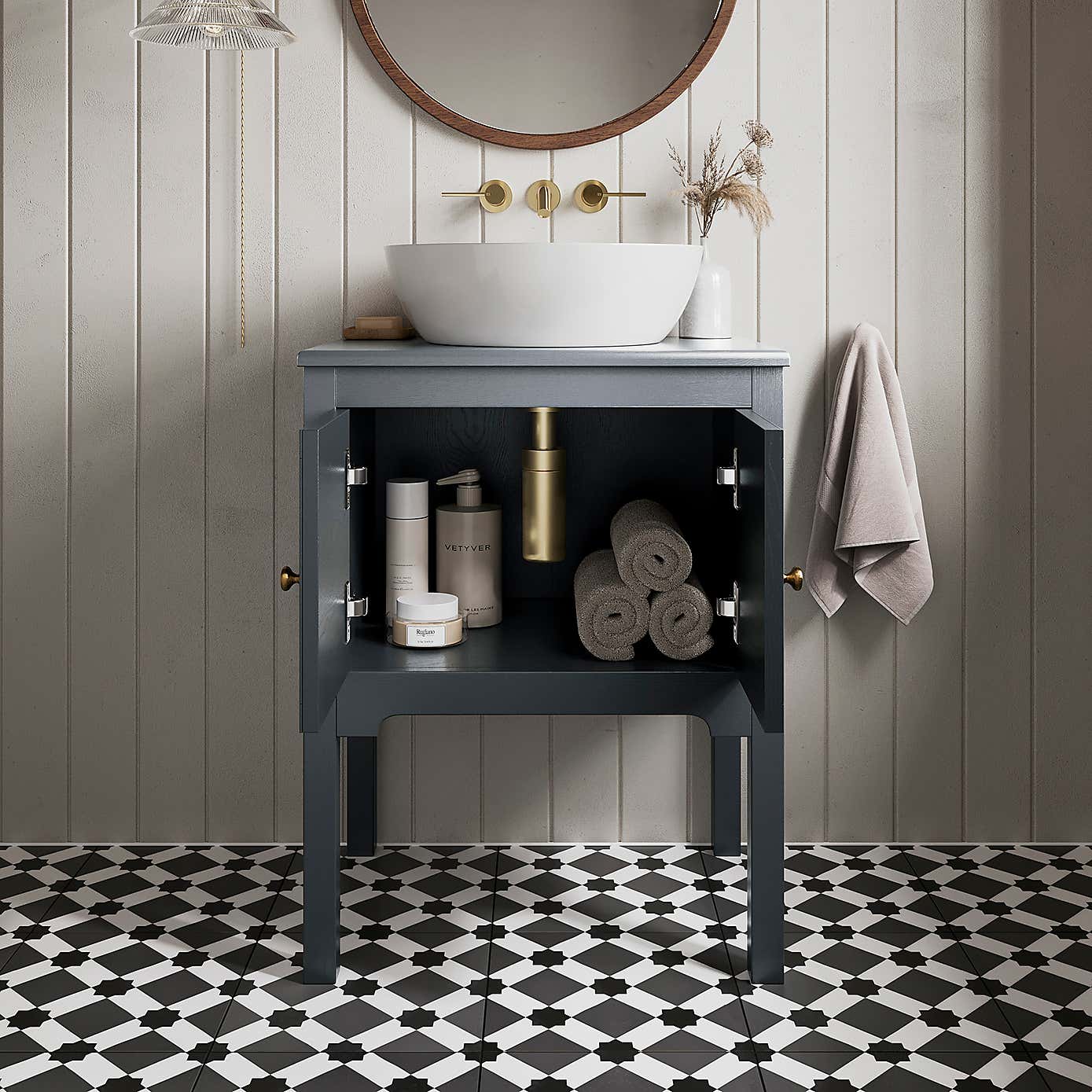 Vayda Single Vanity Unit