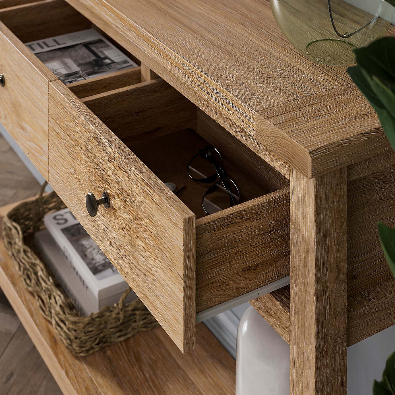 Olney Console Table, Stone