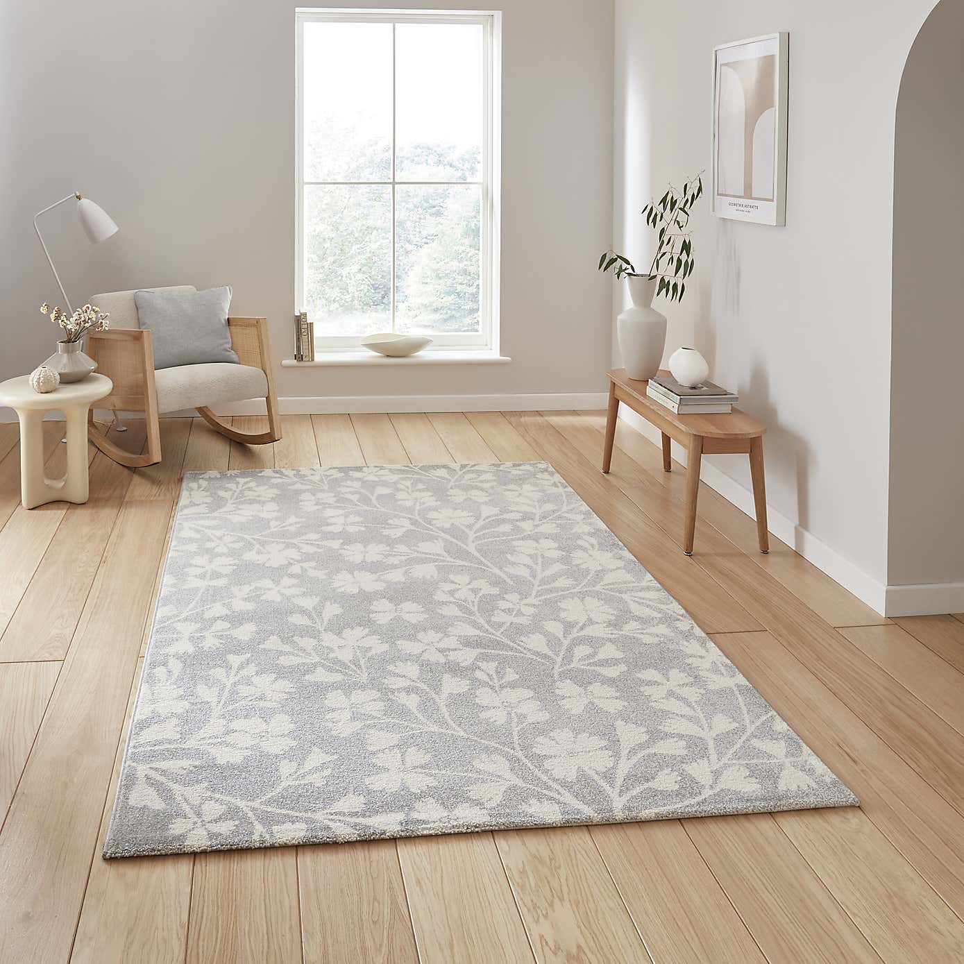 Catherine Lansfield Grace Floral Rug