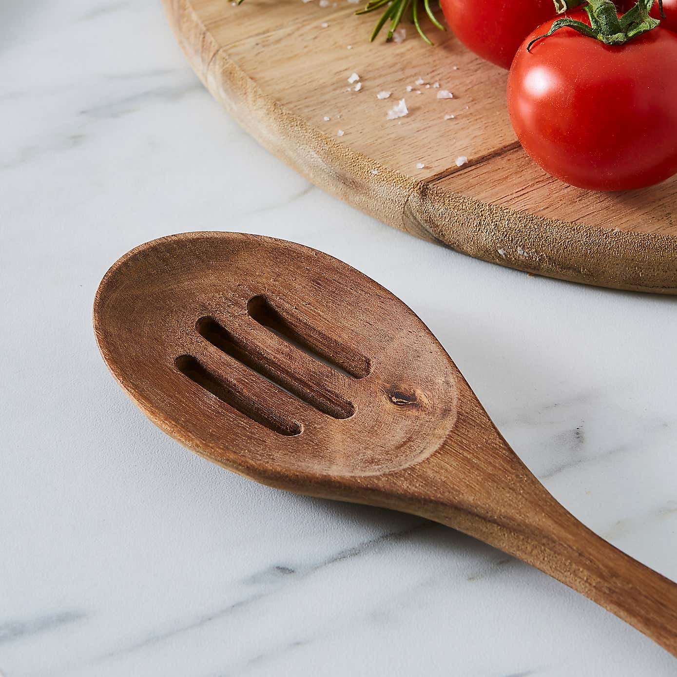 Wooden Slotted Spoon