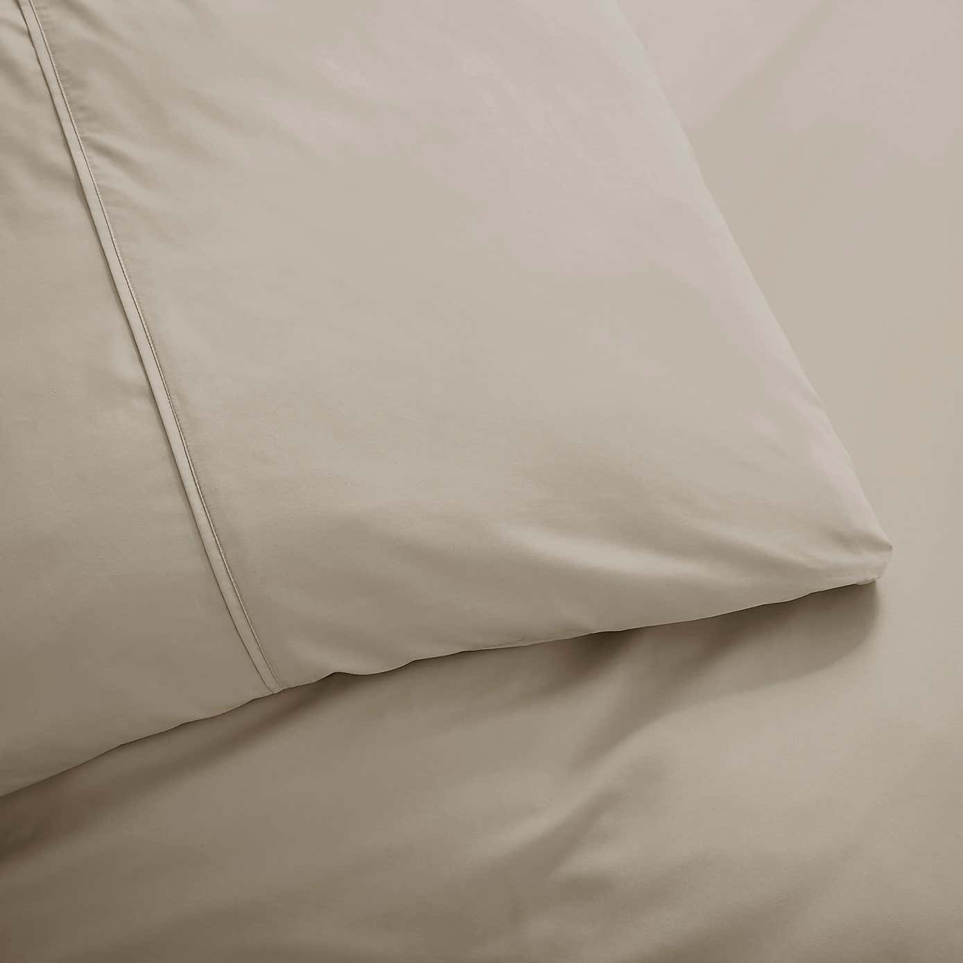 Dorma Egyptian Cotton 400 Thread Count Percale Housewife Pillowcase