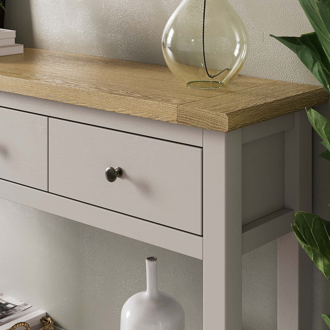 Olney Console Table, Stone